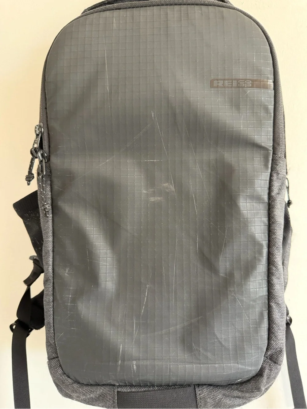 REI Black and Charcoal Everyday Tech Backpack